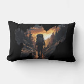 ハイカーアドベンチャーランバーピロー – 自然エクスプローラー ランバークッション (正面)