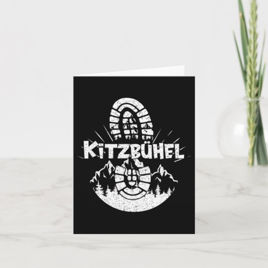 ハイカーキツブヘルチロルオーストリアバケーション カード (正面)