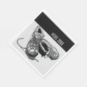 ハイカーキャパーソナライズされたンピングピクニック スタンダードランチョンナプキン (角)