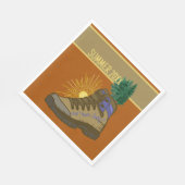 ハイカーキャパーソナライズされたンピングピクニック スタンダードランチョンナプキン (角)