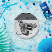 ハイカーキャパーソナライズされたンピングピクニック ペーパープレート (パーティー)