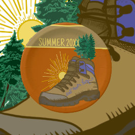 ハイカーキャパーソナライズされたンピングピクニック ペーパープレート