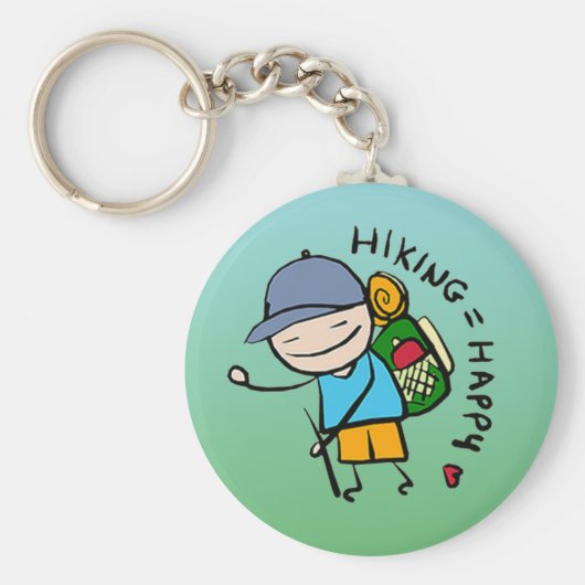 ハイカーキーチェーン キーホルダー (正面)