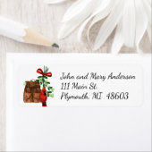 ハイカーズクリスマス住所 シール (インサイチュ)