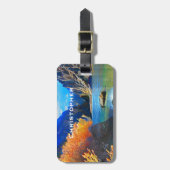 ハイカーズヘブンコロラドリバーサウスウエスト名前バッグ ラゲッジタグ (正面縦)