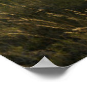 ハイカーフィッツロイ山脈，パタゴニア ポスター (角)