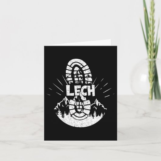 ハイカーリーチヴォラーベルグオーストリアハイキングバケーション カード (正面)