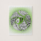 ハイカー及び登山者のための環境の信念 ジグソーパズル (縦)