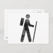 ハイカー ポストカード (正面/裏面)