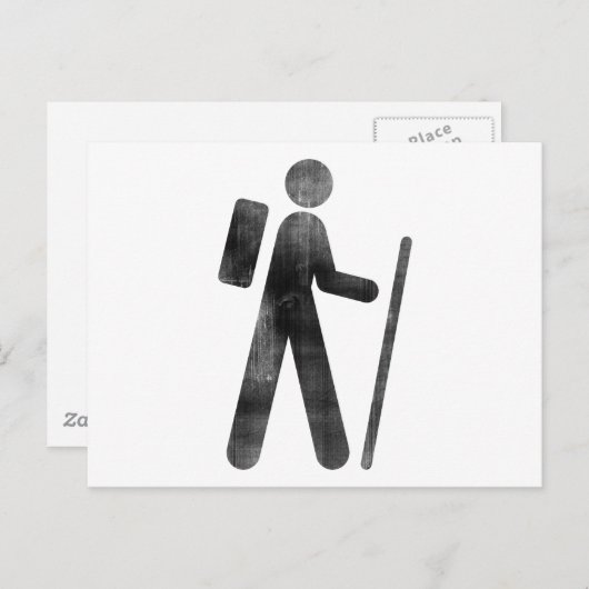 ハイカー ポストカード (正面/裏面)