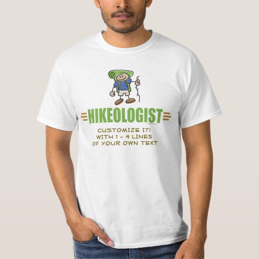 ハイキおもしろいング Tシャツ (正面)