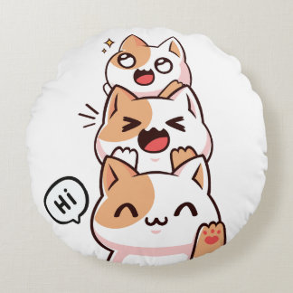 ハイキャッツ ラウンドクッション