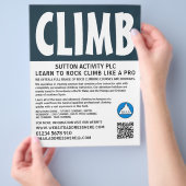 ハイキンはっきりしたグ/登山広告チラシ チラシ (手)