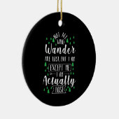 ハイキングおもしろいことわざ セラミックオーナメント (右)