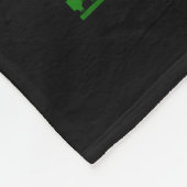 ハイキングおもしろいの醜いクリスマス フリースブランケット (角)