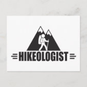 ハイキングおもしろい ポストカード (正面)