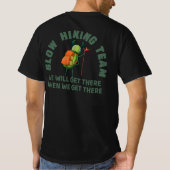 ハイキングおもしろい Tシャツ (裏面)