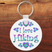 ハイキングが大好き キーホルダー (正面)