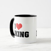 ハイキングが大好き マグカップ (正面左)