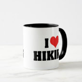 ハイキングが大好き マグカップ (正面右)