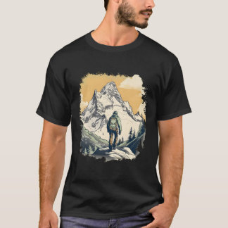 ハイキングが大好き Tシャツ