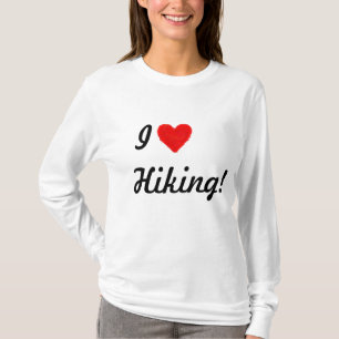 ハイキングが大好き Tシャツ