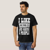 「ハイキングが好きでたぶん3人」Tシャツ Tシャツ (正面フル)