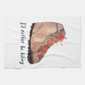 ハイキングしたいお洒落 キッチンタオル (横)