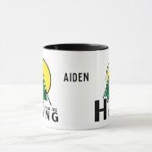 ハイキングしたい マグカップ (中央)