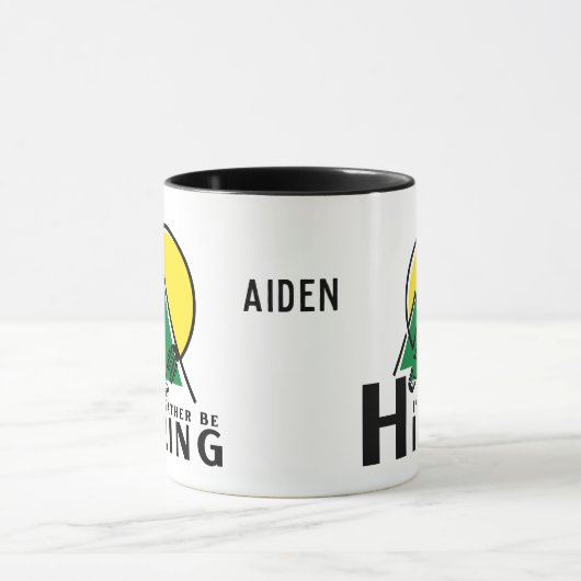 ハイキングしたい マグカップ (中央)