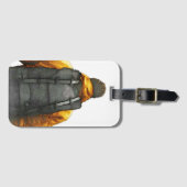 ハイキングして気に入った ラゲッジタグ (正面横)