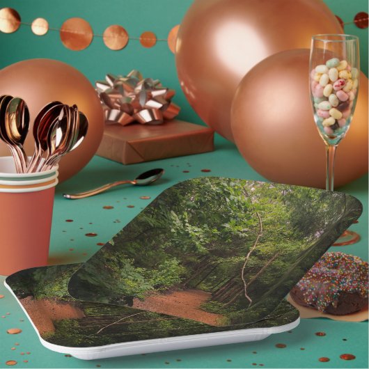 ハイキングだ！ギフトアイディア ペーパープレート (複数)