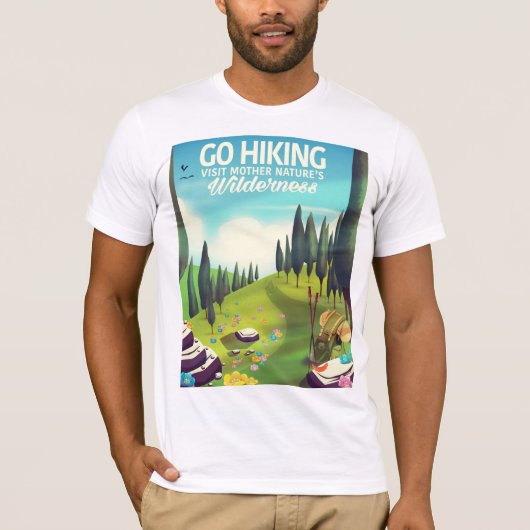 ハイキングだ！ Tシャツ (正面)