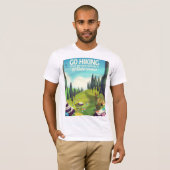 ハイキングだ！ Tシャツ (正面フル)