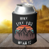 ハイキングってItハイカーの姿勢みたいなもんだ 缶クーラー