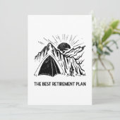 ハイキングとキャンプ 招待状 (スタンド正面)