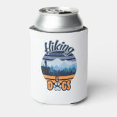 ハイキングとドッグ |ハイカー最高のに贈る贈り物 缶クーラー (缶裏面)
