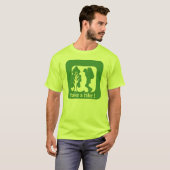 ハイキングにアウトドアの安全Tシャツを取って下さい Tシャツ (正面フル)