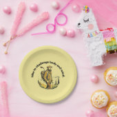 ハイキングに挑戦体と心。 ペーパープレート (パーティー)