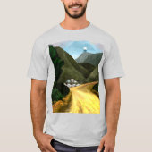 ハイキングに行きなさい。メンズウルトラコットンタンク Tシャツ (正面)