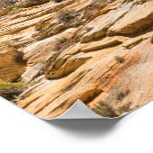 ハイキングに行く ポスター (角)