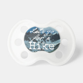 ハイキングに行こう おしゃぶり