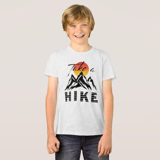 ハイキングに行こう トライブレンドＴシャツ (正面全面)