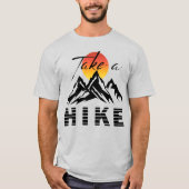 ハイキングに行こう Tシャツ (正面)