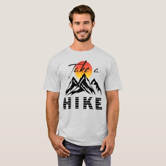 ハイキングに行こう Tシャツ (正面フル)