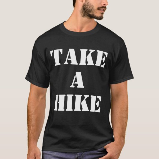 ハイキングに行こう Tシャツ (正面)