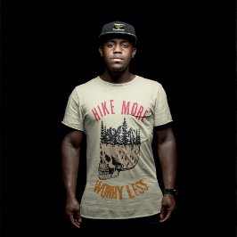 ハイキングのストレス削減 Tシャツ