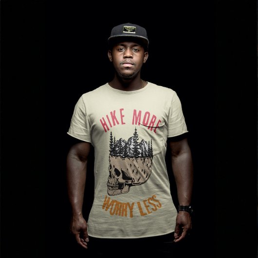 ハイキングのストレス削減 Tシャツ