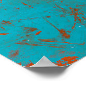 ハイキングのポスター壁画に描かれた鳥 ポスター (角)