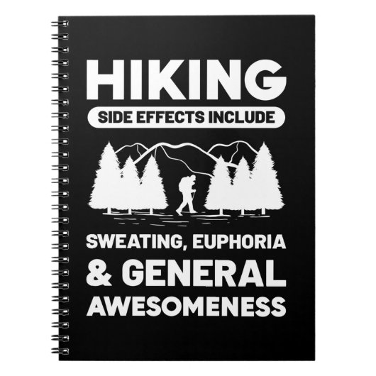 ハイキングの一般的な素晴らし ノートブック (正面)